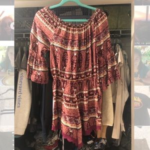 Forever 21 boho romper